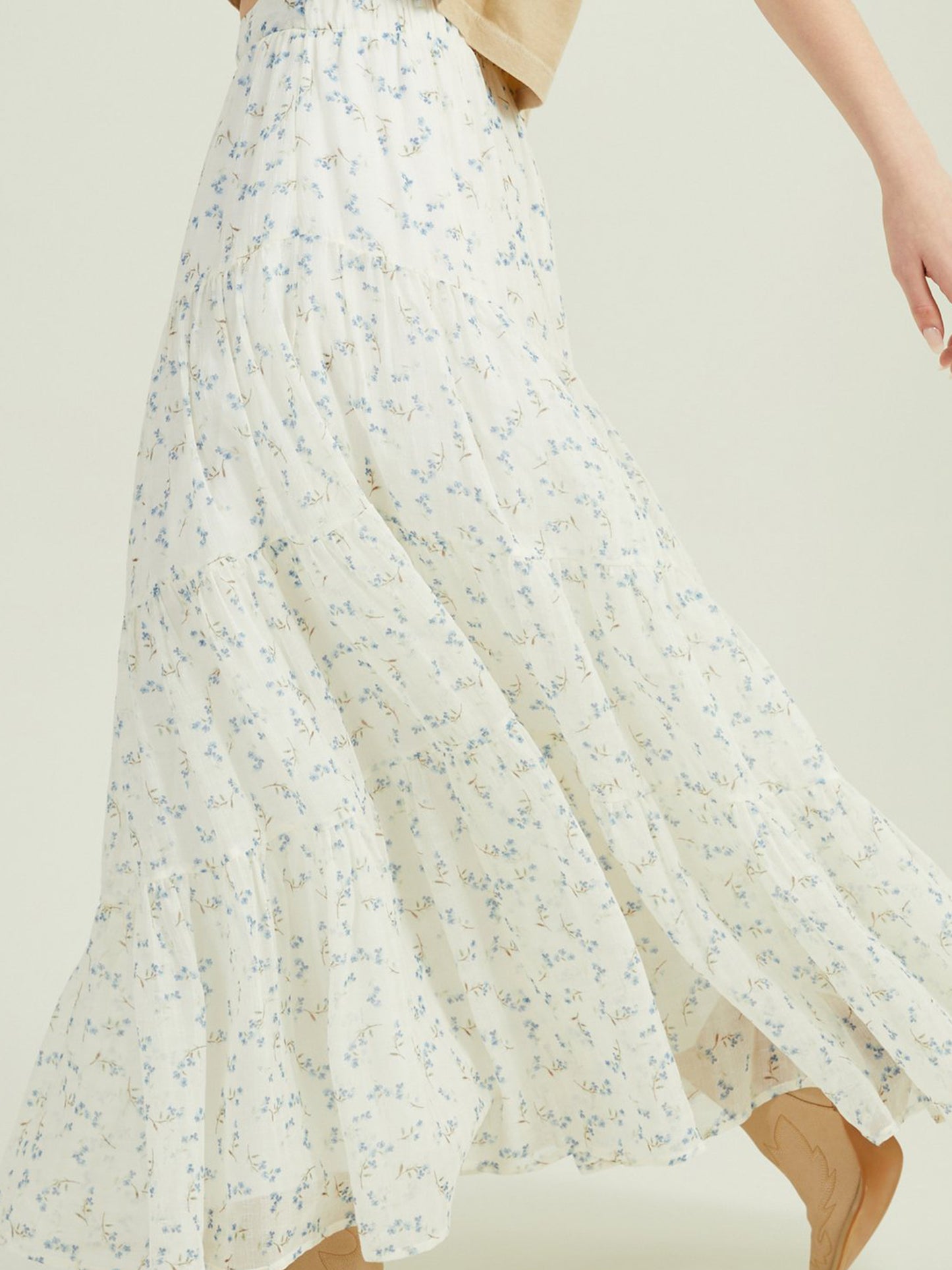 Women's Kinny Floral Maxi Skirt