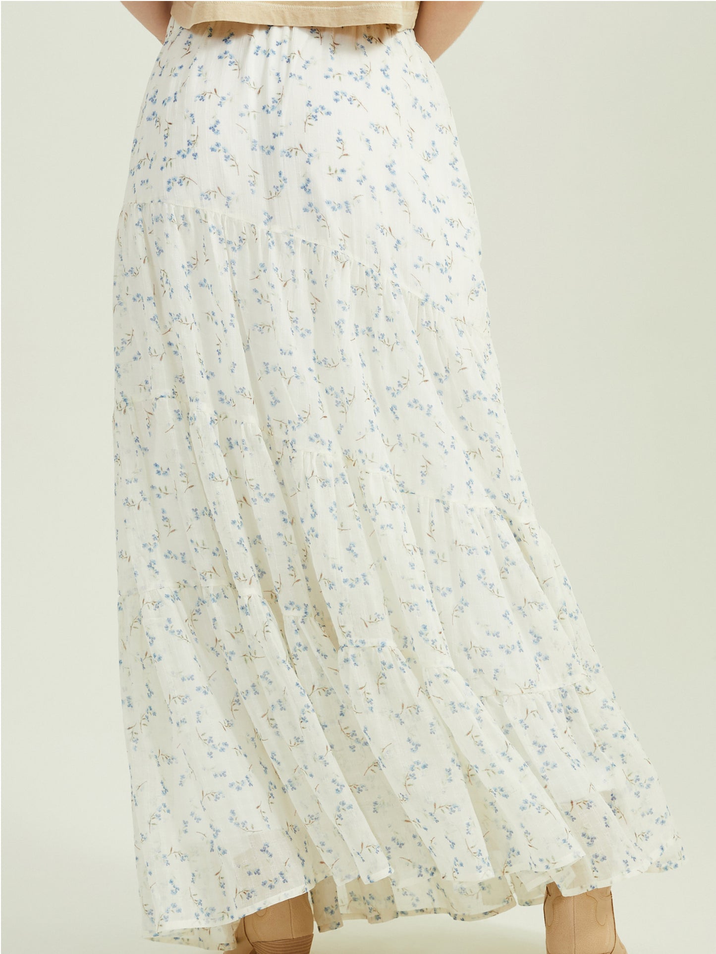 Women's Kinny Floral Maxi Skirt