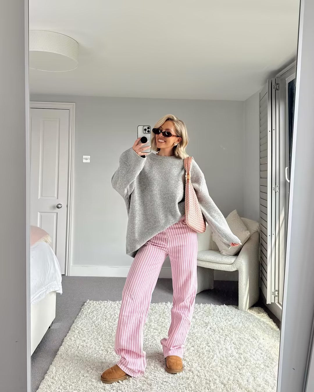 Women's New Winter Sweet Round Neck Casual Pullover Sweater