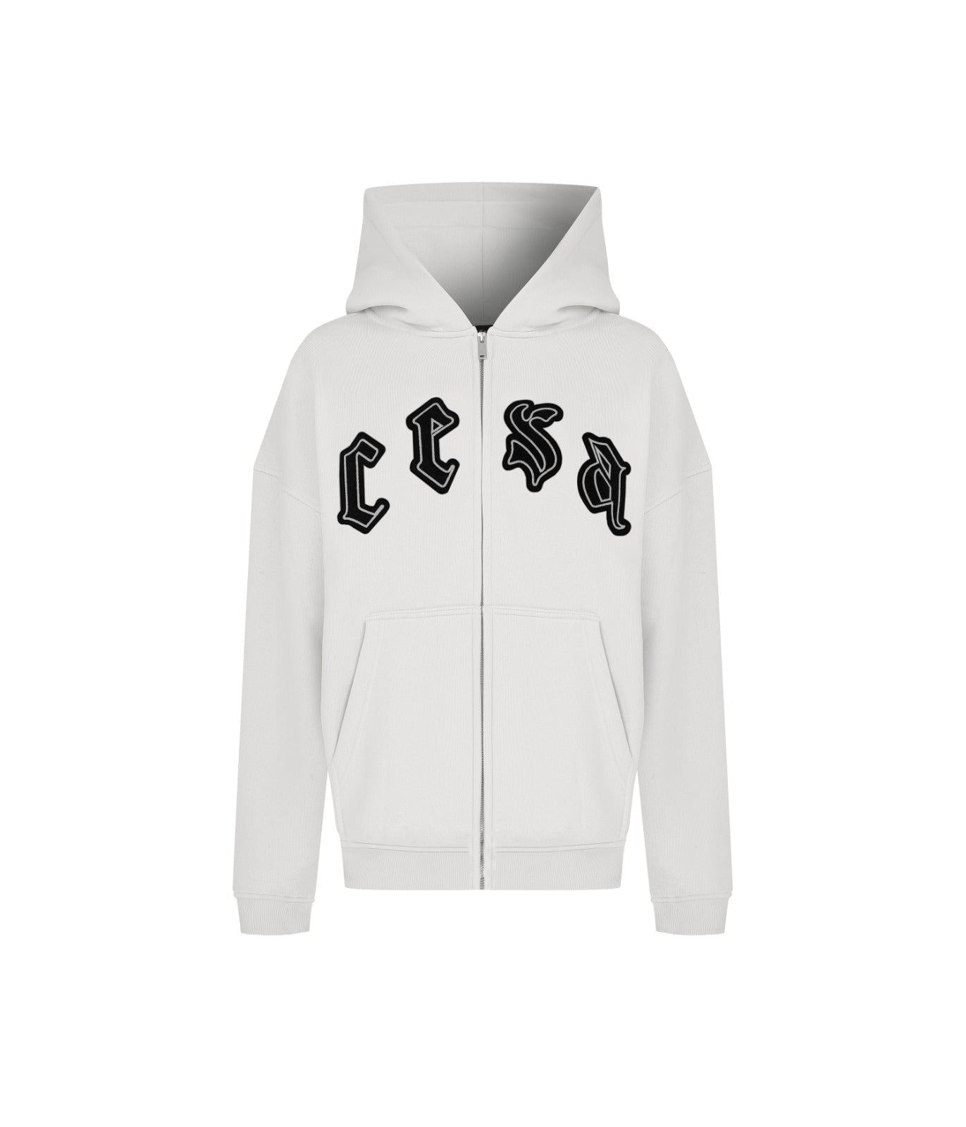 Couple Fashion Print Zip-Up Hoodie